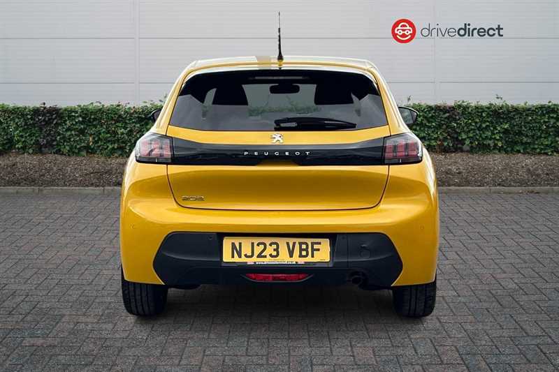 Peugeot 208 1.2 Puretech Active Premium Hatchback NJ23VBF Yellow #4