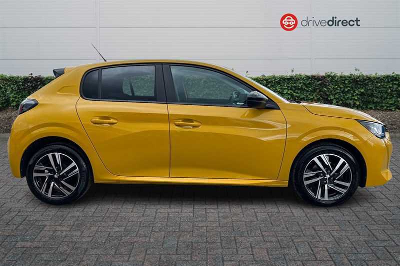 Peugeot 208 1.2 Puretech Active Premium Hatchback NJ23VBF Yellow #2