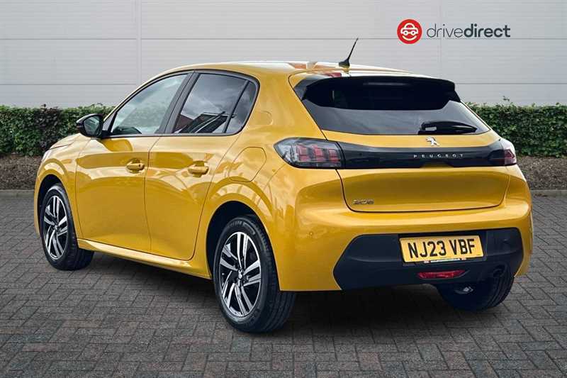 Peugeot 208 1.2 Puretech Active Premium Hatchback NJ23VBF Yellow #5