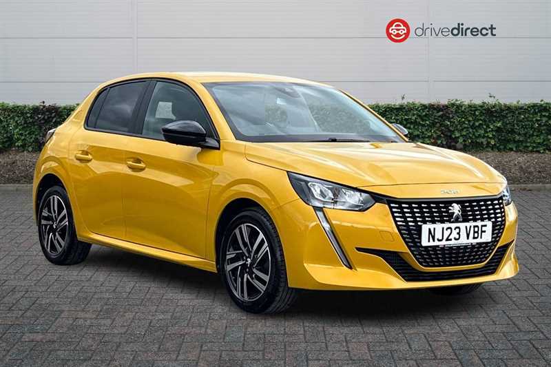 Peugeot 208 1.2 Puretech Active Premium Hatchback Yellow