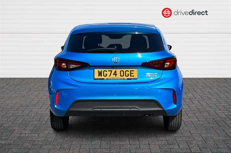 MG MG3 1.5 Hybrid Trophy Hatchback Hybrid Aut Blue #4