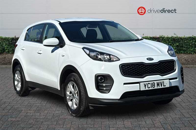 Kia Sportage 1.7 Crdi 1 Suv Euro 6 Ss 114 White