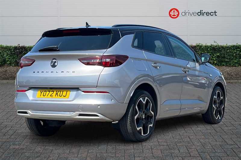 Vauxhall Grandland 1.2 Turbo Ultimate Suv Euro 6 S YO72KUJ Grey #3