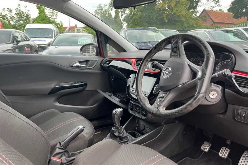 Vauxhall Corsa 1.4I Ecoflex Limited Edition Hatchback AU17KGP Red #2
