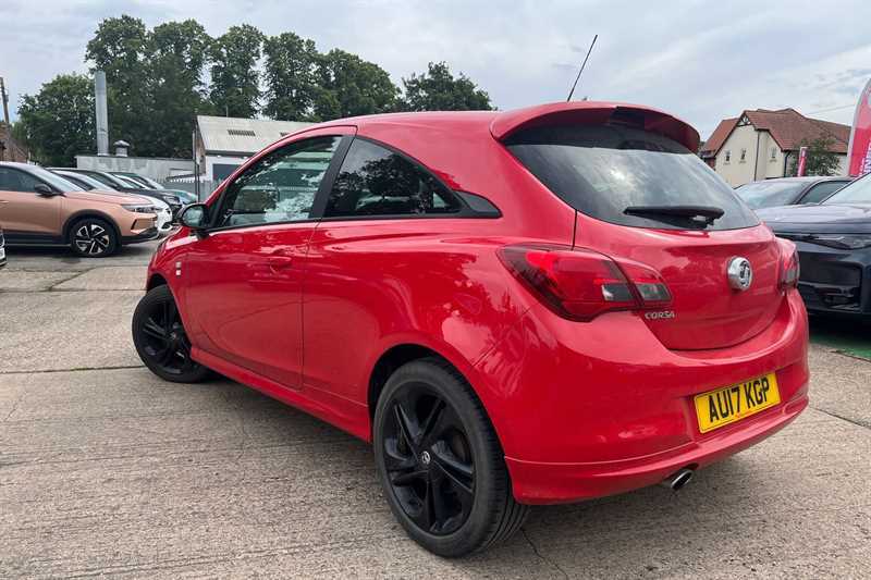 Vauxhall Corsa 1.4I Ecoflex Limited Edition Hatchback AU17KGP Red #5