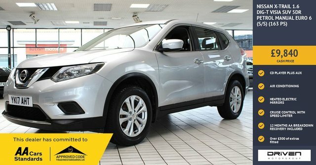 Nissan X-Trail 1.6 Dig-t Visia Suv Euro 6 S S Silver