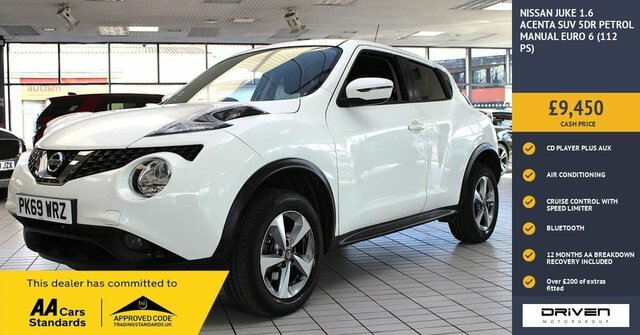Nissan Juke 1.6 Acenta Suv Euro 6 112 Ps White