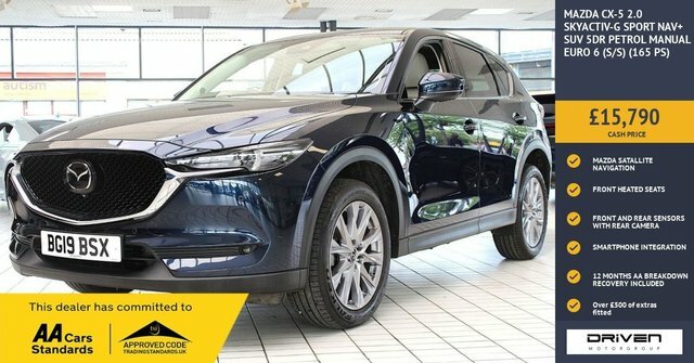 Mazda CX-5 2.0 Skyactiv-g Sport Nav Suv Eu Blue