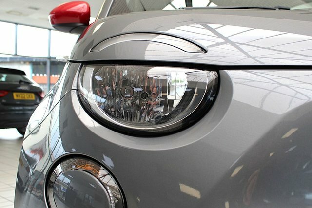 Fiat 500E Red Hatchback NL22XSG Grey #6