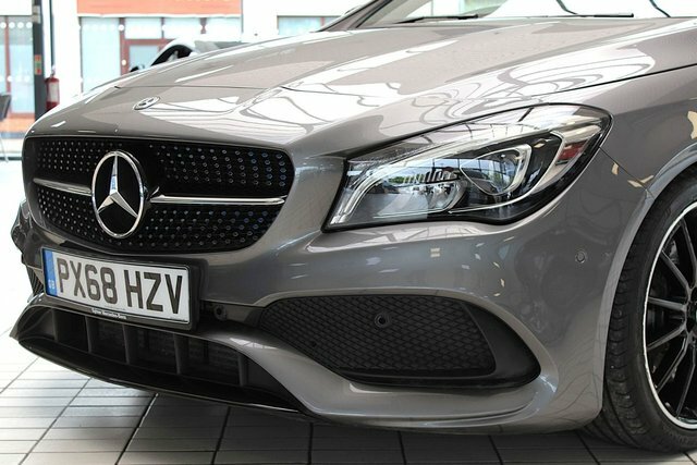 Mercedes-Benz CLA Class 2.1 Cla220d Amg Line Night Edition Plus Shooting PX68HZV Black #3