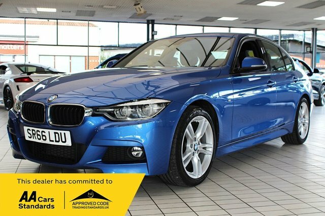 BMW 3 Series 2.0 320D M Sport Saloon Euro 6 Blue #2