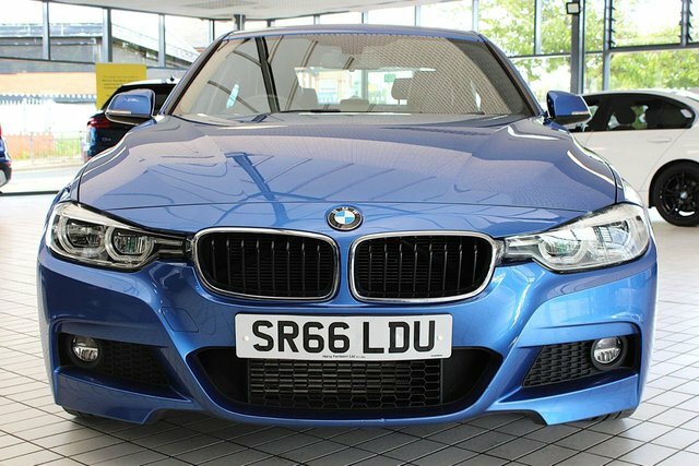 BMW 3 Series 2.0 320D M Sport Saloon Euro 6 Blue #4