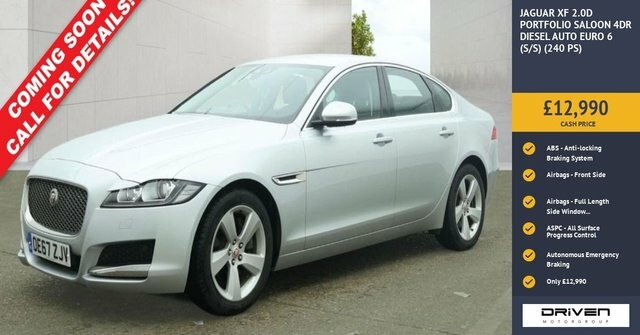 Jaguar XF 2.0D Portfolio Saloon Euro 6 S S Silver #2