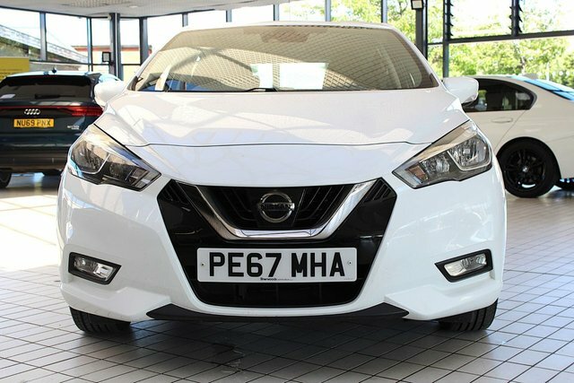 Nissan Micra 1.0 Acenta Hatchback Euro 6 71 PE67MHA White #3