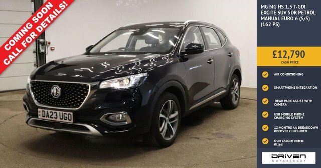 MG HS 1.5 T-gdi Excite Suv Euro 6 S S DA23UGO Black