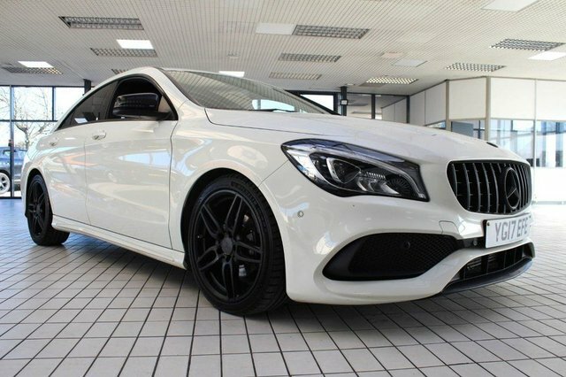 Mercedes-Benz CLA Class 2.1 Cla200d Amg Line Coupe 7G-dct Euro White #4
