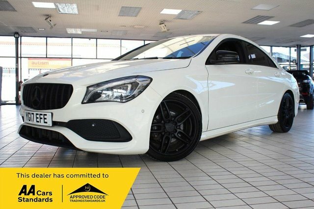 Mercedes-Benz CLA Class 2.1 Cla200d Amg Line Coupe 7G-dct Euro White #2