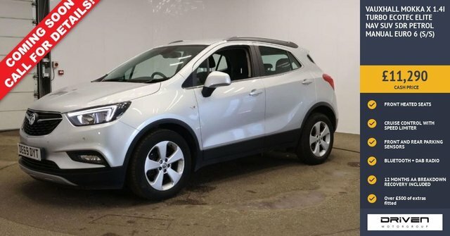 Vauxhall Mokka X 1.4I Turbo Ecotec Elite Nav Suv Silver