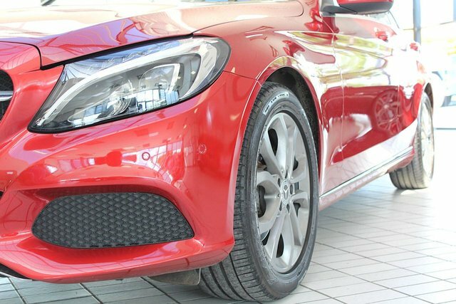 Mercedes-Benz C Class 2.0 C200 Sport Saloon 7G-tronic Euro 6 Red #3