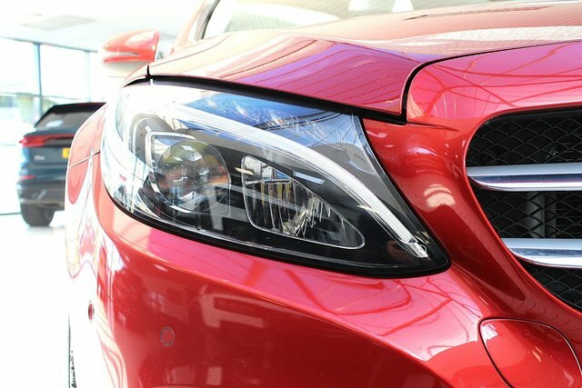 Mercedes-Benz C Class 2.0 C200 Sport Saloon 7G-tronic Euro 6 Red #6