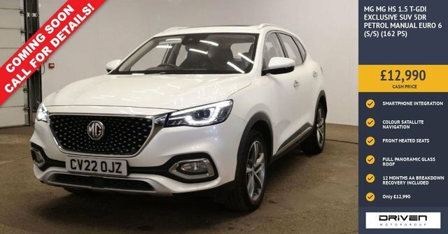 MG HS 1.5 T-gdi Exclusive Suv Euro 6 CV22OJZ White