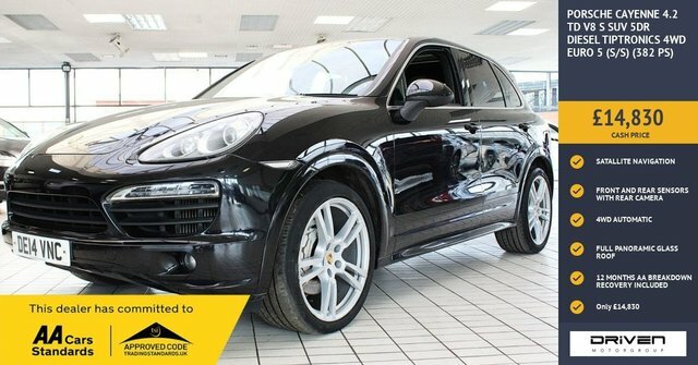 Porsche Cayenne 4.2 Td V8 S Suv Tiptronics 4Wd Euro 5 Black