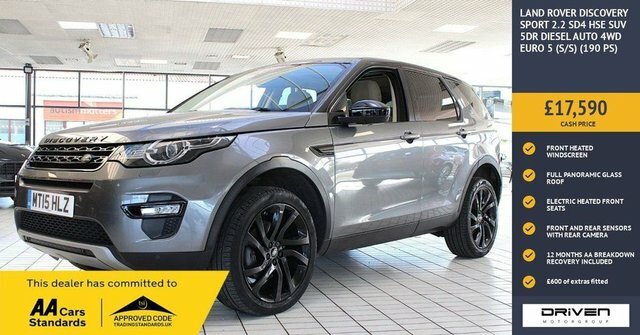 Land Rover Discovery Sport 2.2 Sd4 Hse Suv 4Wd Euro 5 S S Grey
