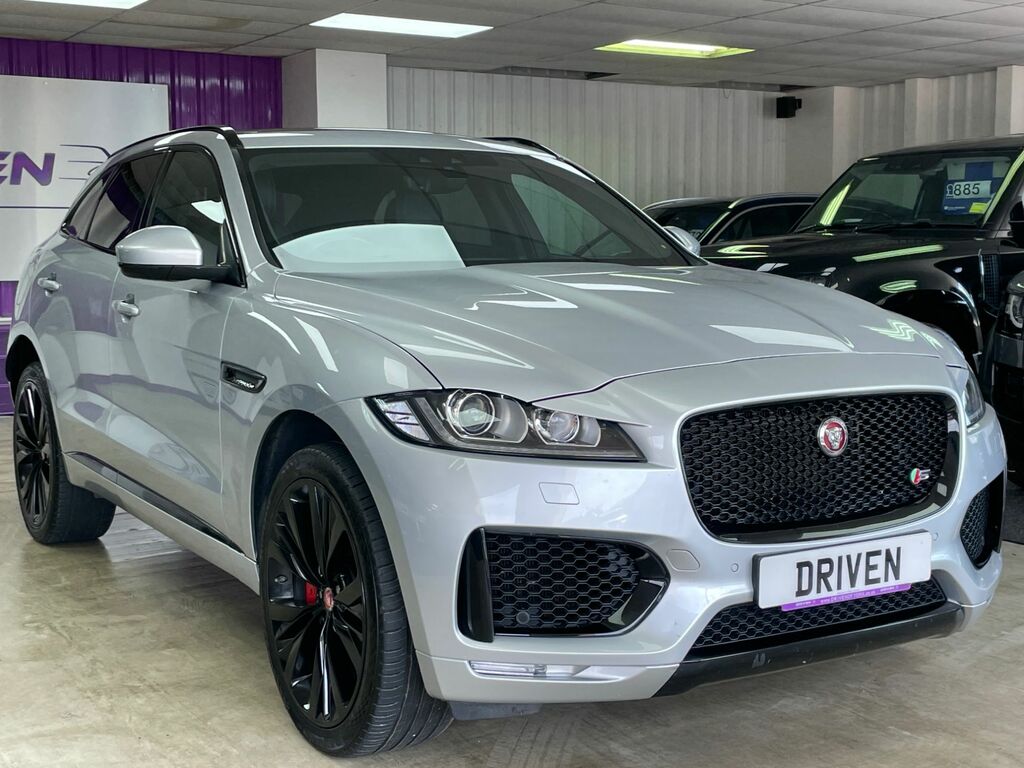 Jaguar F-Pace Diesel OY68XMV Silver #4