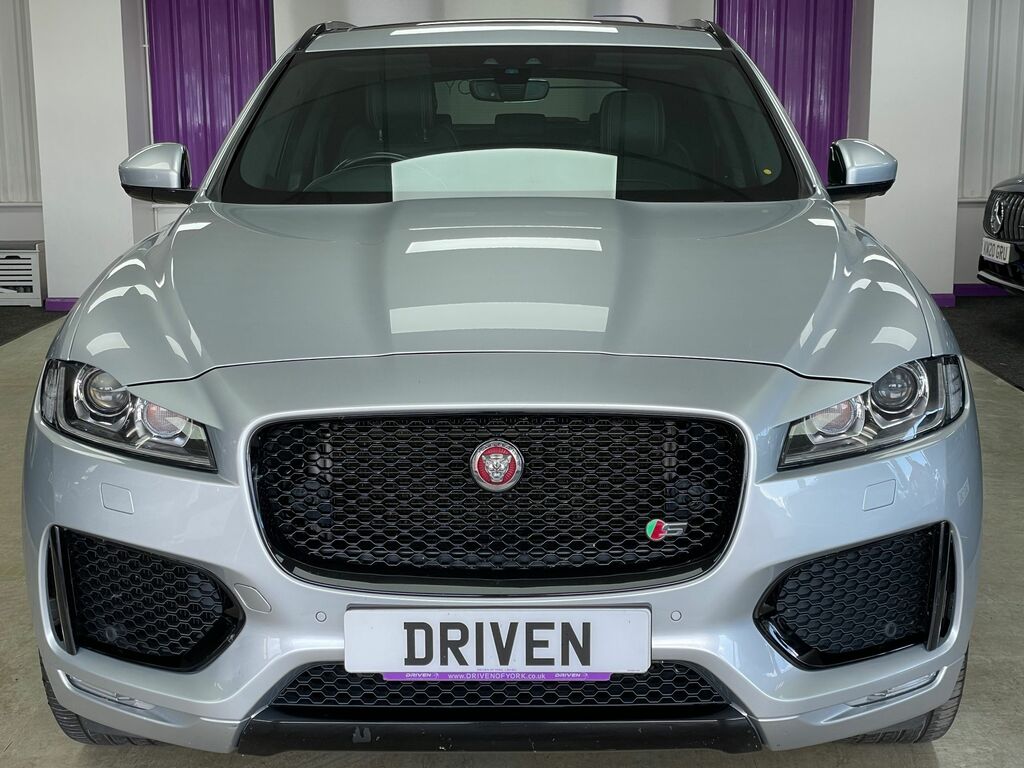 Jaguar F-Pace Diesel OY68XMV Silver #5