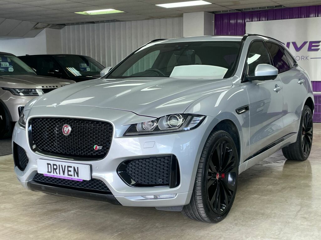 Jaguar F-Pace Diesel OY68XMV Silver #6