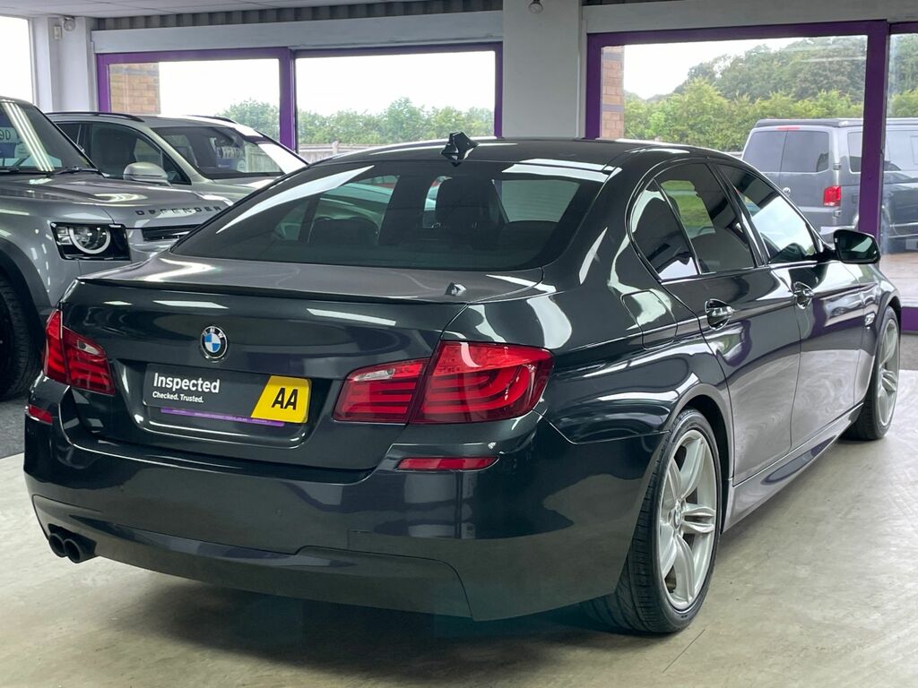 BMW 5 Series 2.0 520D Se 181 Bhp Silver #9
