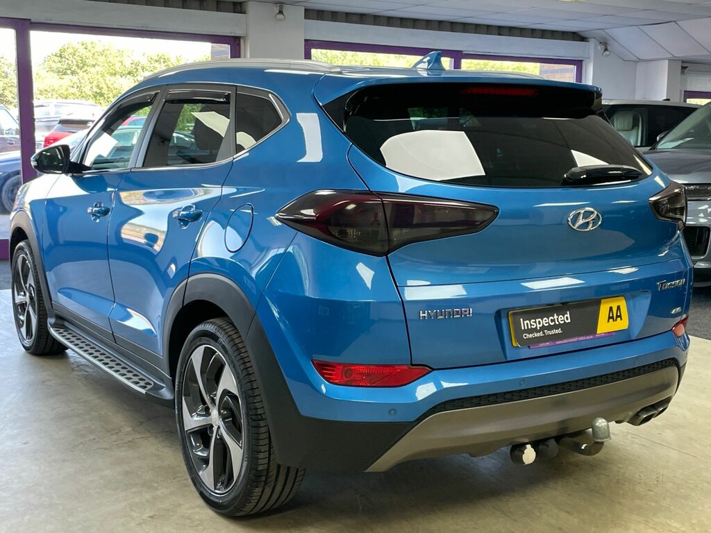 Hyundai Tucson Crdi Se Nav White #7
