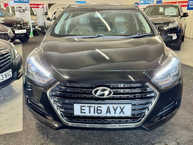 Hyundai I40 1.7 Crdi Blue Drive Se Nav Business Saloon Die Black #6