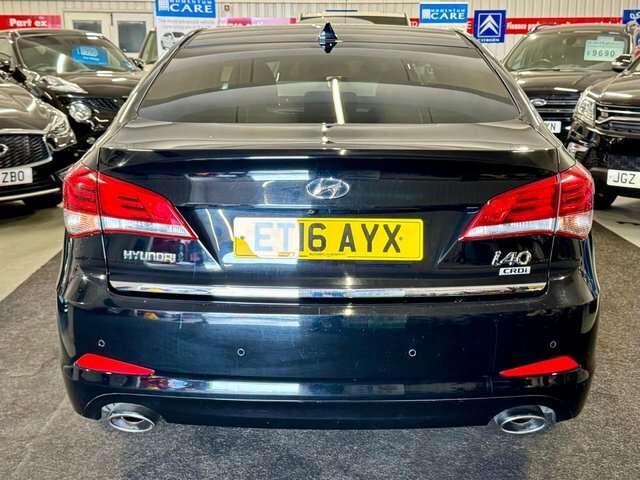Hyundai I40 1.7 Crdi Blue Drive Se Nav Business Saloon Die Black #3