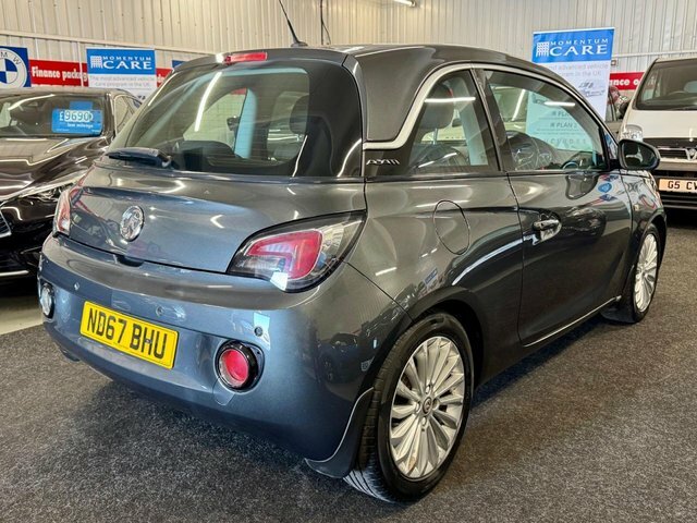 Vauxhall Adam 1.2I Glam Hatchback Euro 6 70 P Grey #4