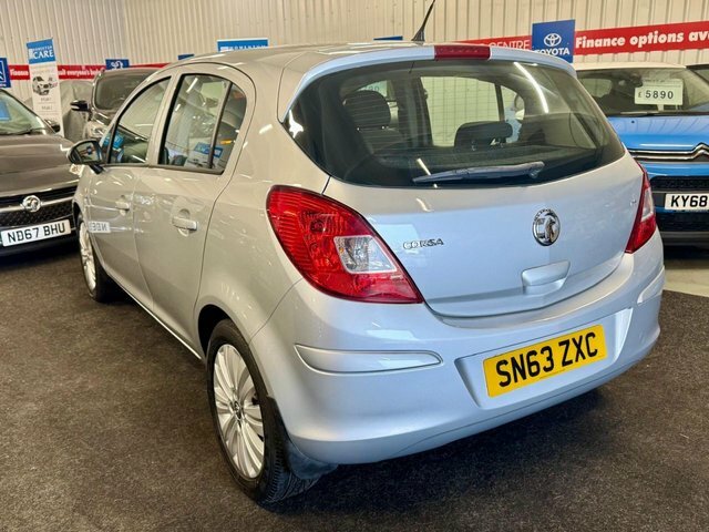 Vauxhall Corsa 1.2 16V Energy Hatchback Euro 5 Silver #3