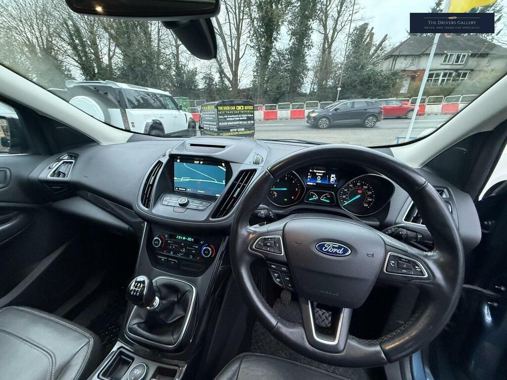 Ford Kuga Suv 2.0 Tdci Titanium X 2Wd Euro 6 Ss 2018 ST18ODB Blue #6