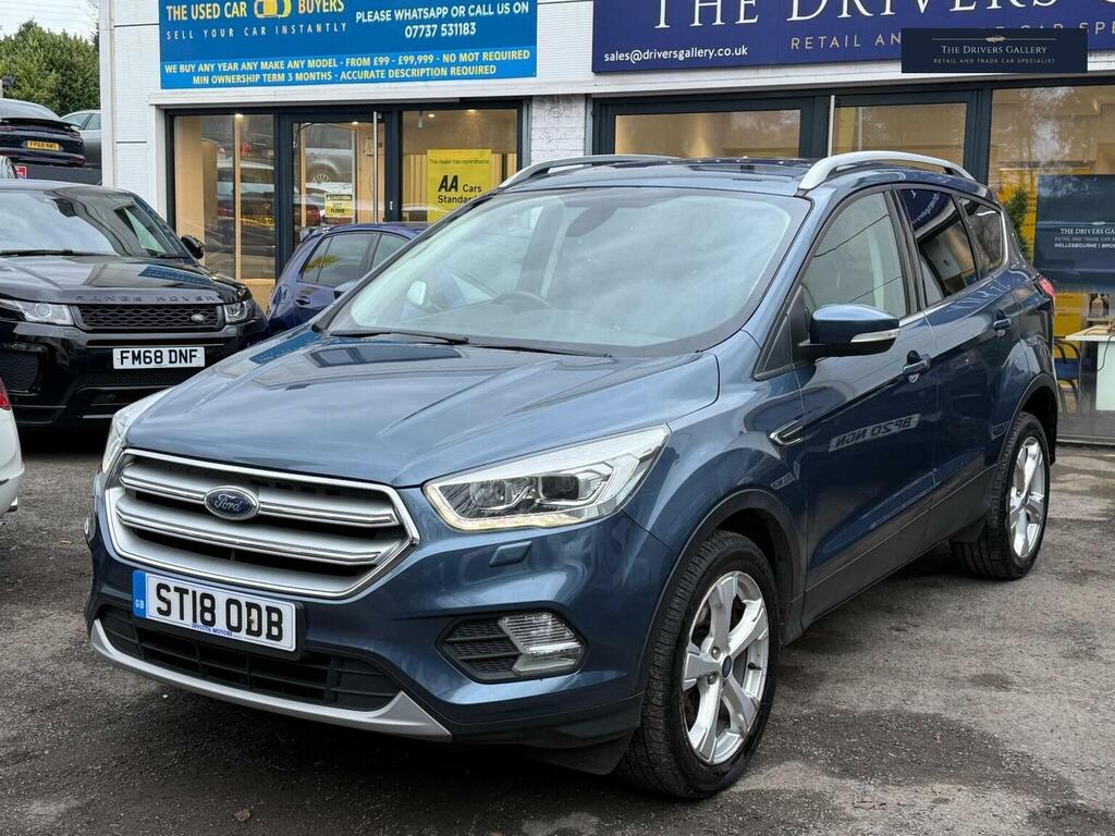Ford Kuga Suv 2.0 Tdci Titanium X 2Wd Euro 6 Ss 2018 ST18ODB Blue #2
