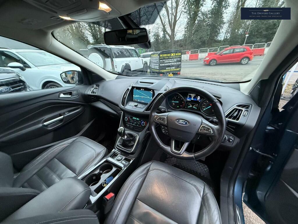 Ford Kuga Suv 2.0 Tdci Titanium X 2Wd Euro 6 Ss 2018 ST18ODB Blue #5