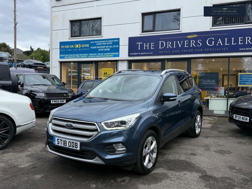 Ford Kuga Suv 2.0 Tdci Titanium X 2Wd Euro 6 Ss 2018 ST18ODB Blue