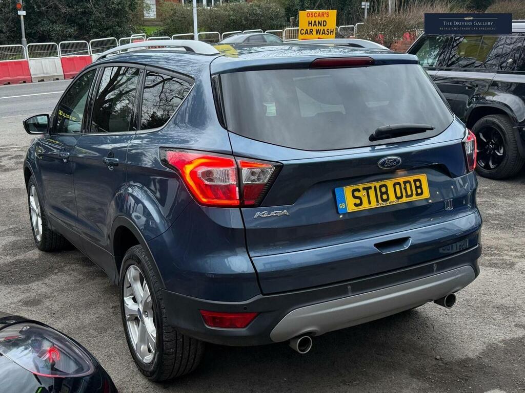 Ford Kuga Suv 2.0 Tdci Titanium X 2Wd Euro 6 Ss 2018 ST18ODB Blue #3