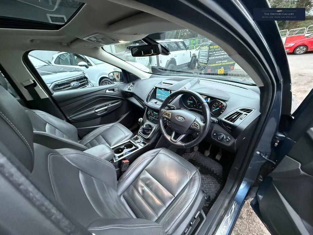 Ford Kuga Suv 2.0 Tdci Titanium X 2Wd Euro 6 Ss 2018 ST18ODB Blue #4