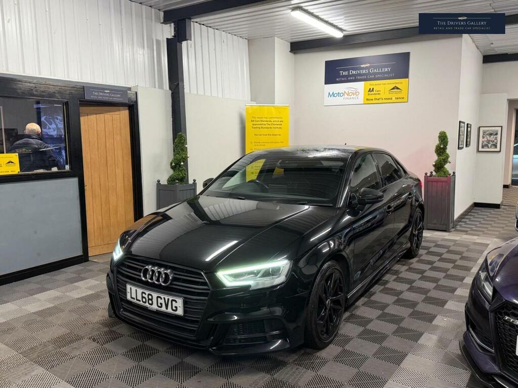 Audi A3 Saloon 1.0 Tfsi 30 Black Edition S Tronic Euro 6 Black
