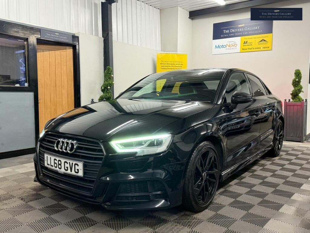 Audi A3 Saloon 1.0 Tfsi 30 Black Edition S Tronic Euro 6 LL68GVG Black #4