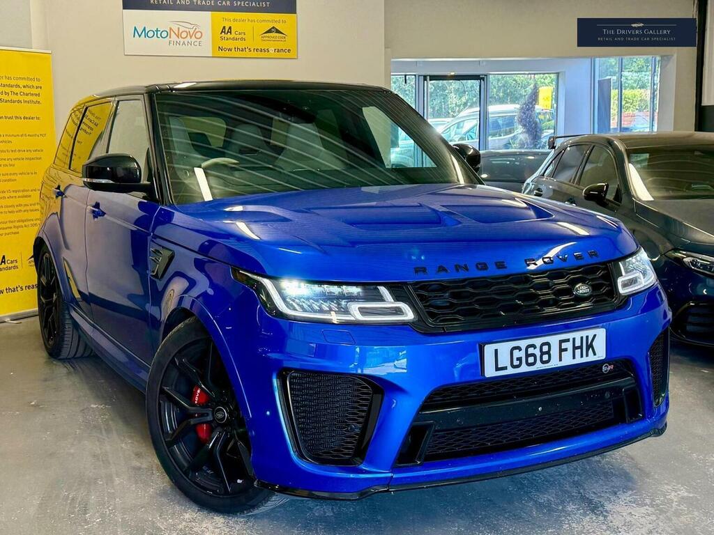 Land Rover Range Rover Sport Suv 5.0 P575 V8 Svr 4Wd Euro 6 Ss 201 LG68FHK Blue #2