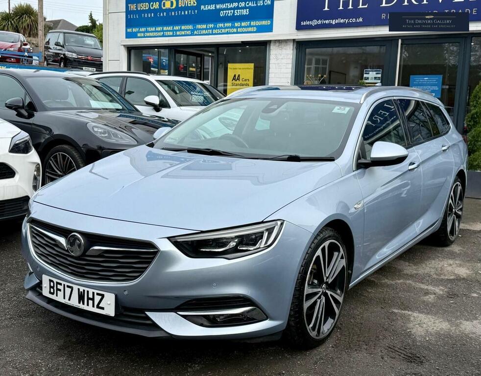 Vauxhall Insignia Estate 2.0 Turbo D Blueinjection Elite Nav Sports BF17WHZ Silver #2