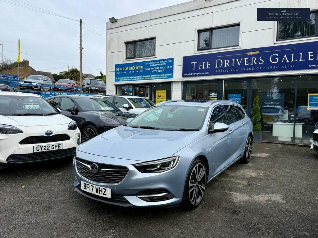 Vauxhall Insignia Estate 2.0 Turbo D Blueinjection Elite Nav Sports BF17WHZ Silver