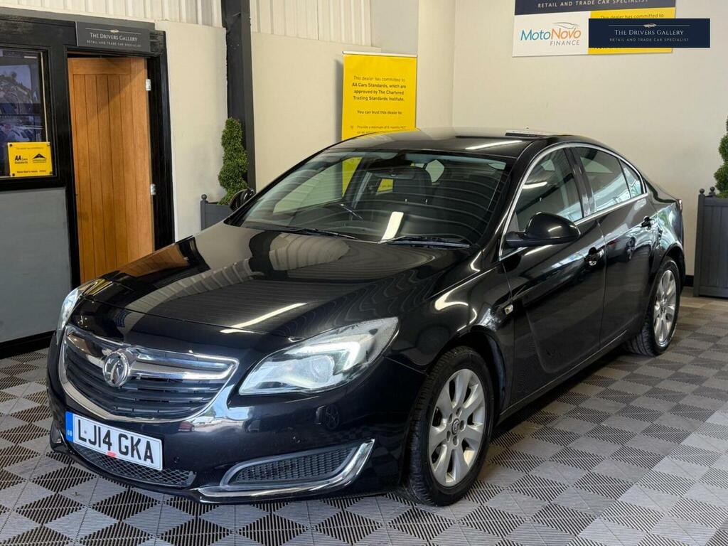 Vauxhall Insignia Saloon 2.0 Cdti Ecoflex Tech Line Euro 5 Ss LJ14GKA Black #5