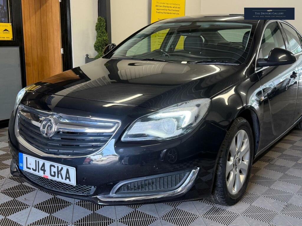 Vauxhall Insignia Saloon 2.0 Cdti Ecoflex Tech Line Euro 5 Ss LJ14GKA Black #4