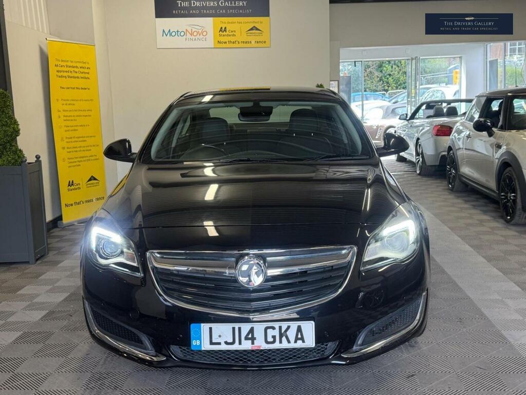 Vauxhall Insignia Saloon 2.0 Cdti Ecoflex Tech Line Euro 5 Ss LJ14GKA Black #3